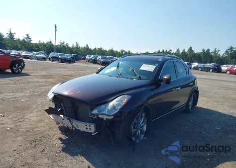 2010 Infiniti Ex35 Journey z USA, uszkodzony, nr VIN JN1AJ0HR6AM755431